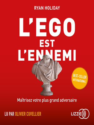 cover image of L'égo est l'ennemi